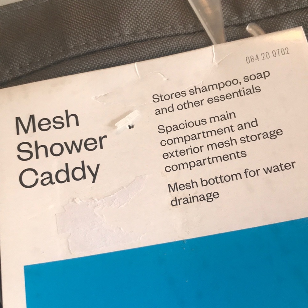 Mesh Shower caddy bag NEW - Picture 3 of 5